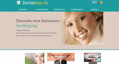 Desktop Screenshot of dentalpleje.dk